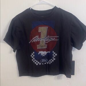 Ford Black Short Sleeve Tee Racer Graphic